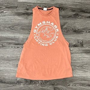 Salmon Colored Gymshark Cut-Off